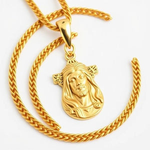 Best Places to Buy a Gold Rope Chain with Jesus Pendant