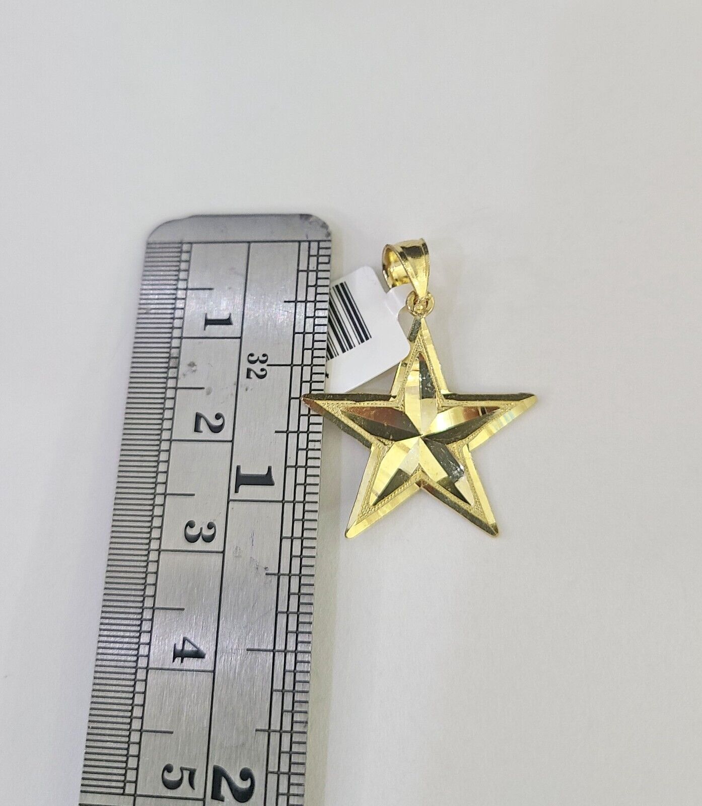 10k 2.5mm Rope Chain Star Pendant 18" - 30" Yellow Gold Set Charm Necklace - GoldenlinQ