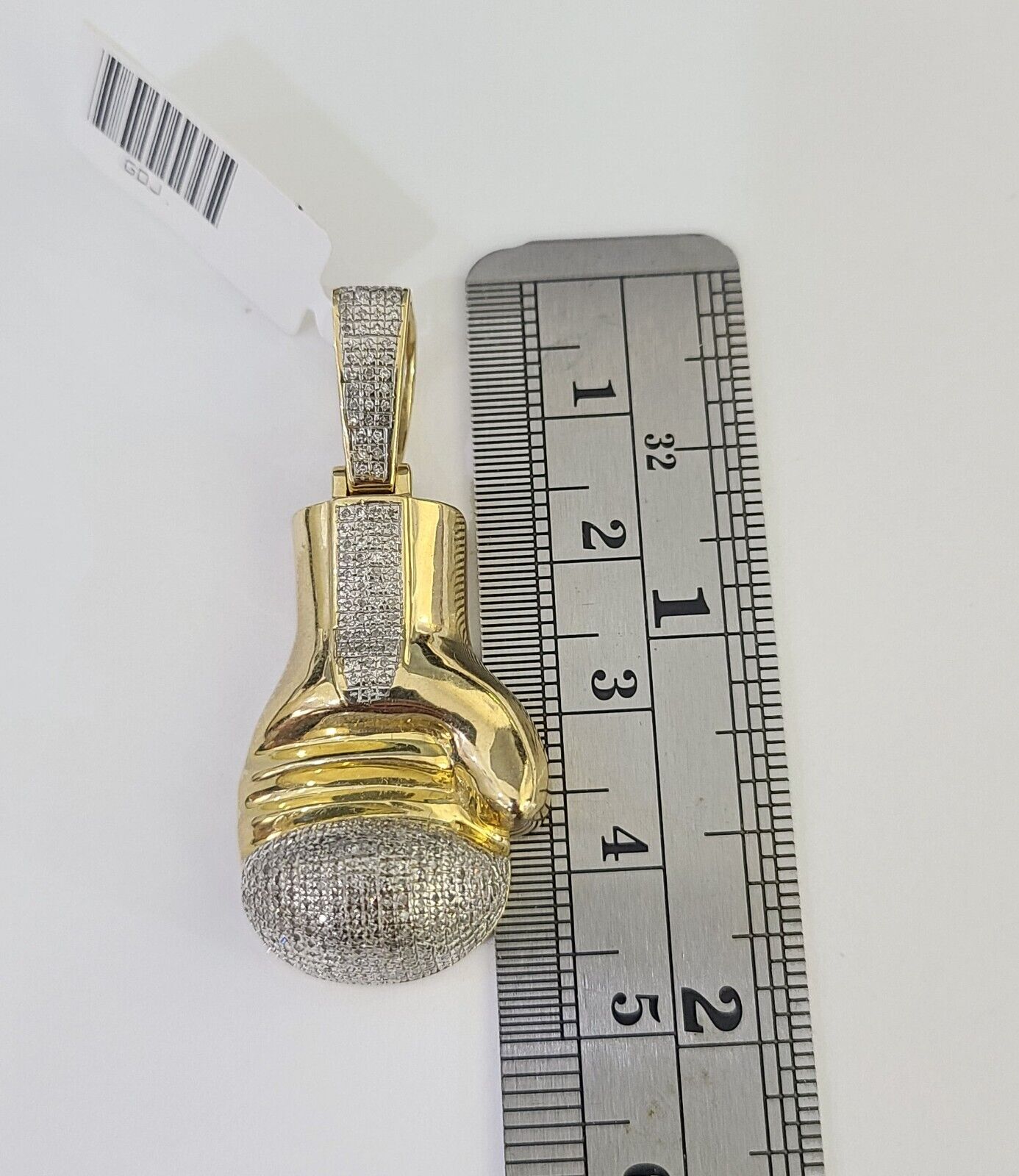 10k Miami Cuban Chain Boxing Glove Charm Set 4.5mm 20" - 28" Necklace Pendant Gold - GoldenlinQ