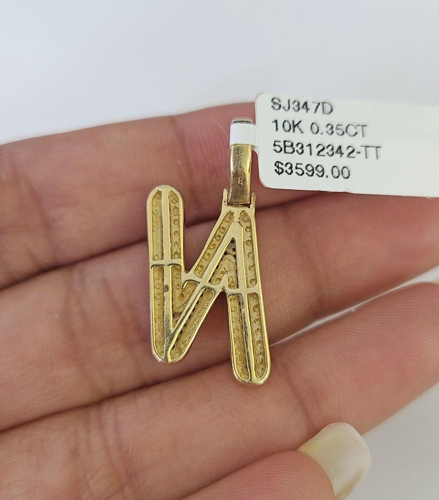 10k Miami Cuban Chain N Diamond Charm Set 4mm 18 - 26"Yellow Gold Necklace Pendant - GoldenlinQ