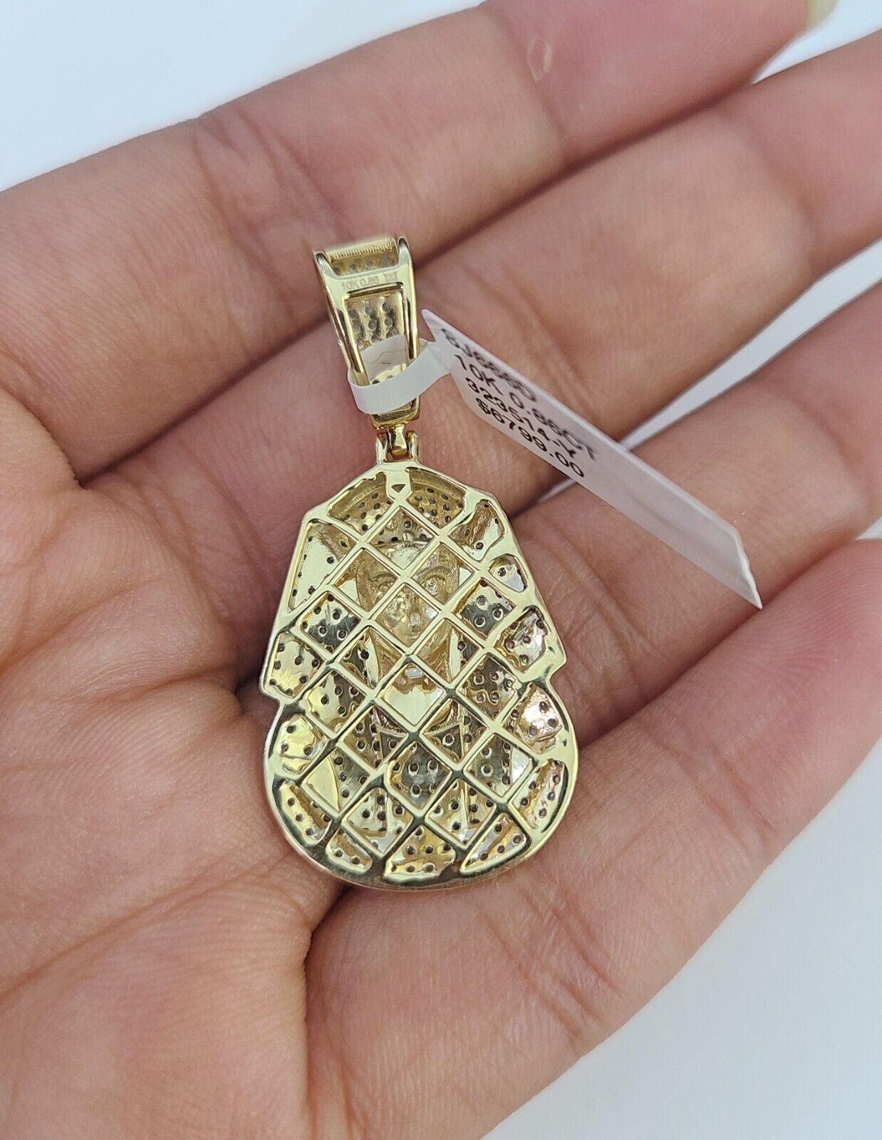 10k Miami Cuban Chain Pharaoh Charm Set 4.5mm 20" - 28" Necklace Pendant Gold - GoldenlinQ