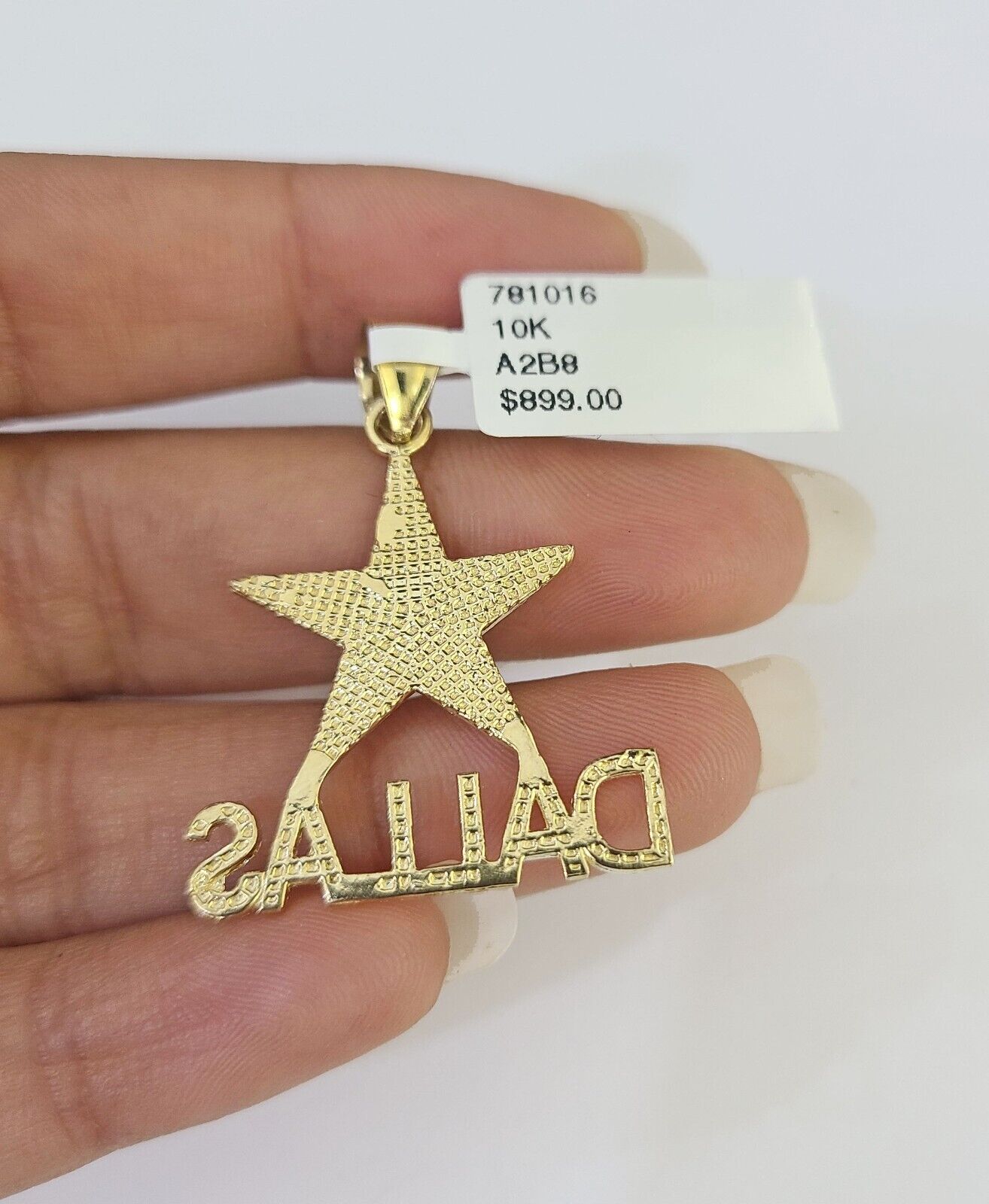 10k Milano Rope Chain Dallas Charm Necklace SET 3mm 18" 20" 22" 24" - GoldenlinQ