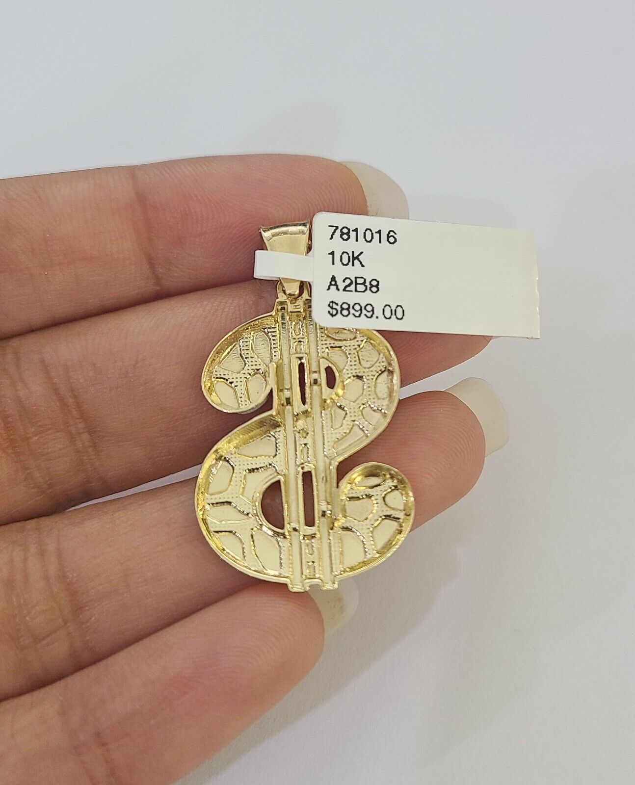 10k Milano Rope Chain Dollar Charm Necklace SET 3mm 18" 20" 22" 24" - GoldenlinQ