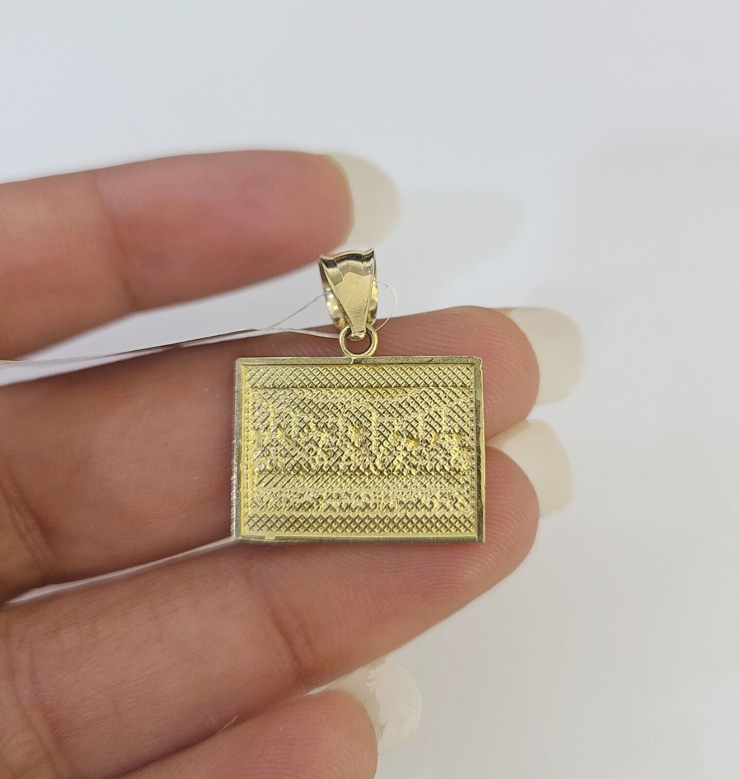 10k Milano Rope Chain Last Supper Charm Necklace SET 3mm 18" 20" 22" 24" - GoldenlinQ