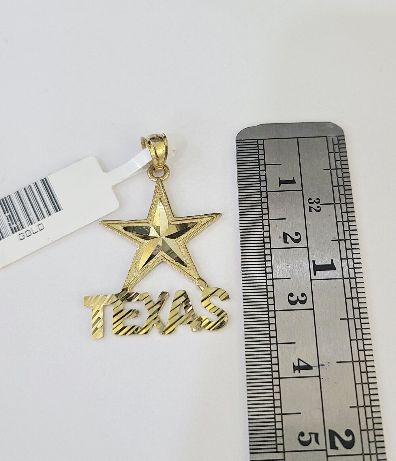 10k Milano Rope Chain Texas Charm Necklace SET 3mm 18" 20" 22" 24" Pendant - GoldenlinQ