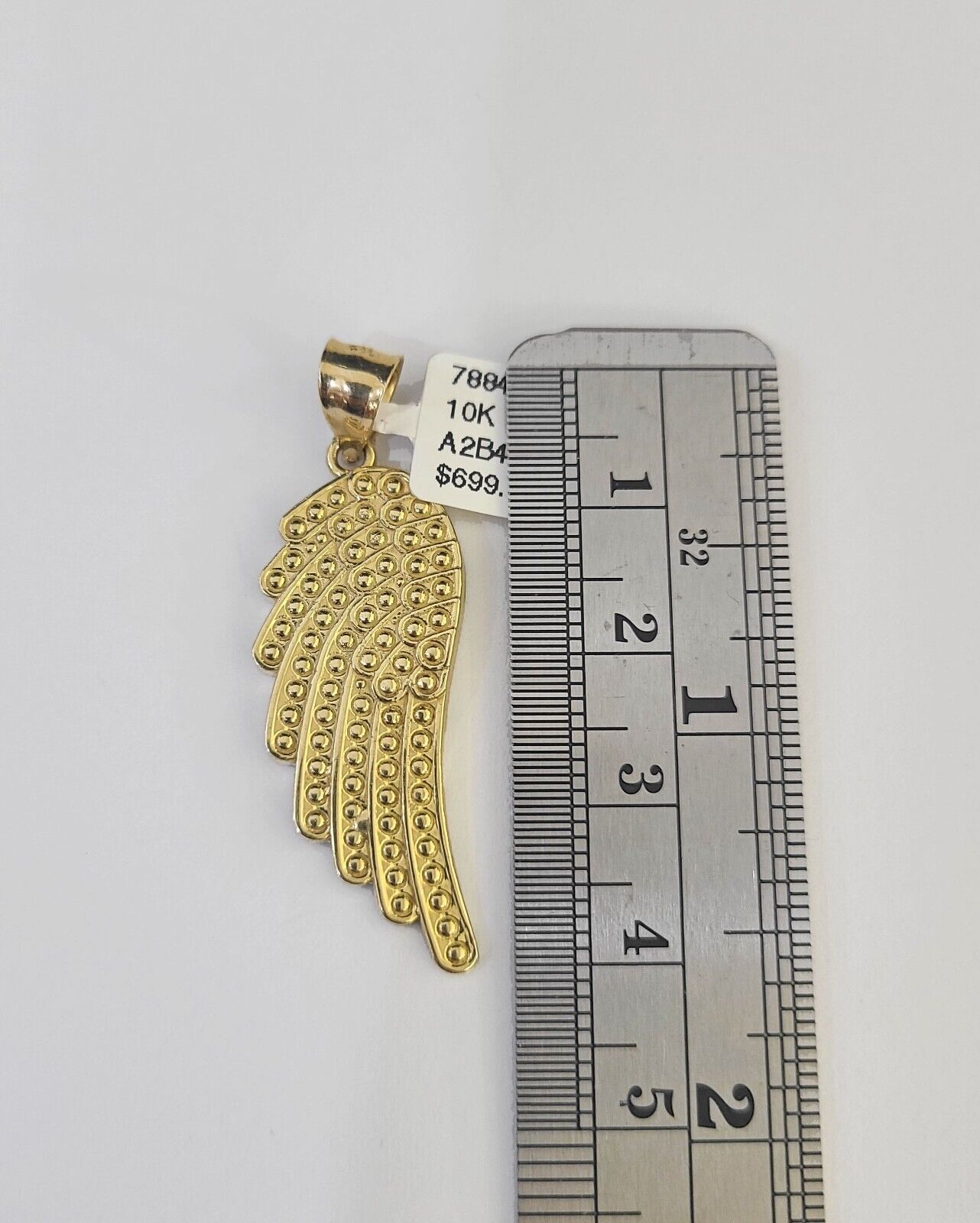 10k Milano Rope Chain Wings Charm Necklace SET 3mm 18" 20" 22" 24" - GoldenlinQ