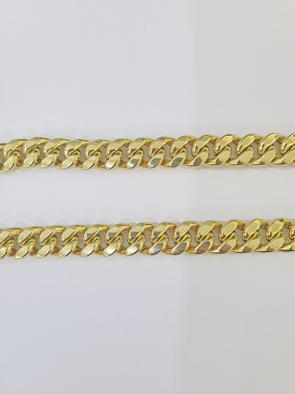 10k Real Miami Cuban Royal Link Chain 24 inch 13mm Genuine Yellow Genuine - GoldenlinQ