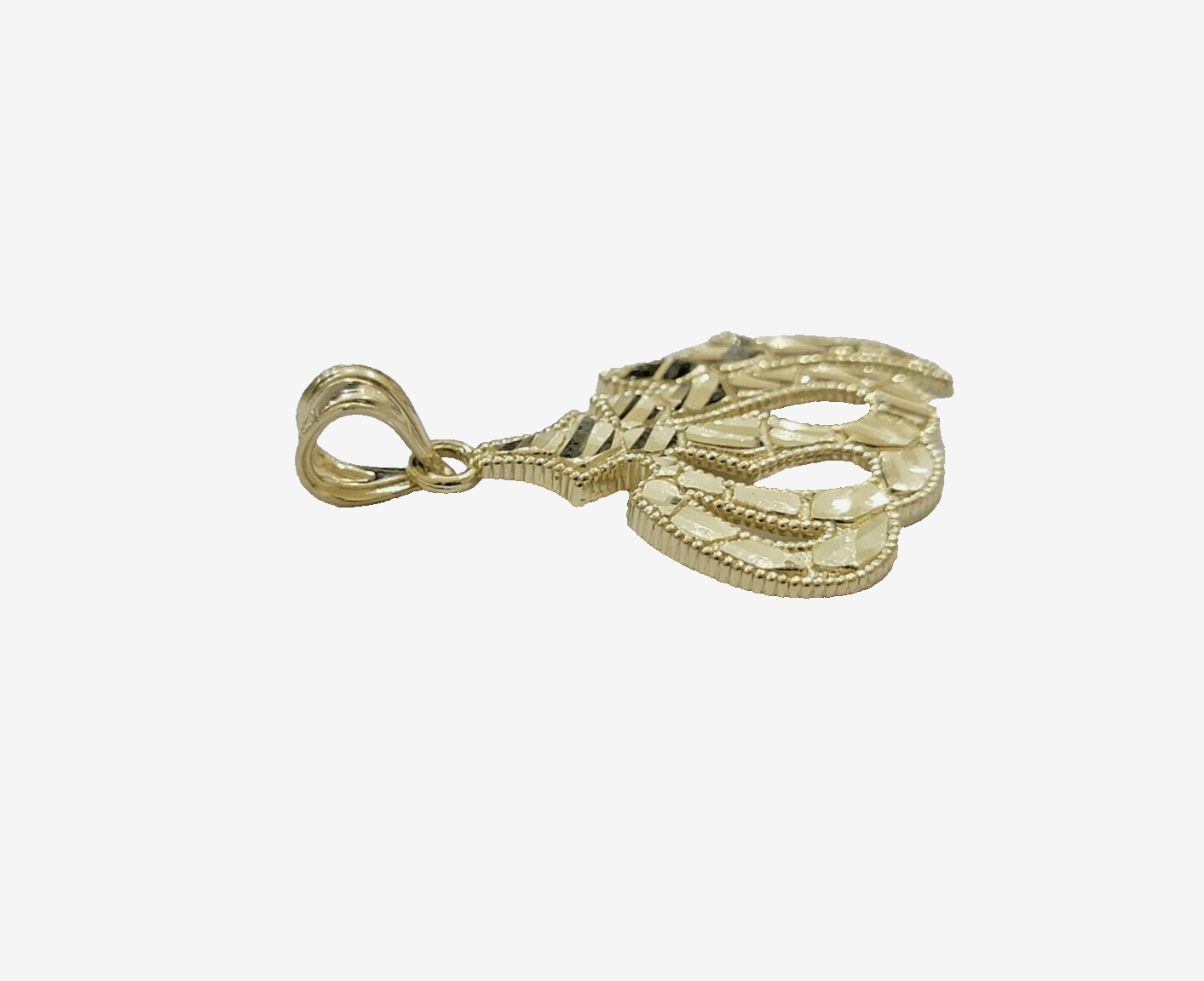 10k Yellow Gold Allah Charm Rope Chain 22 Inch Necklace 10kt Pendant Real SALE - GoldenlinQ