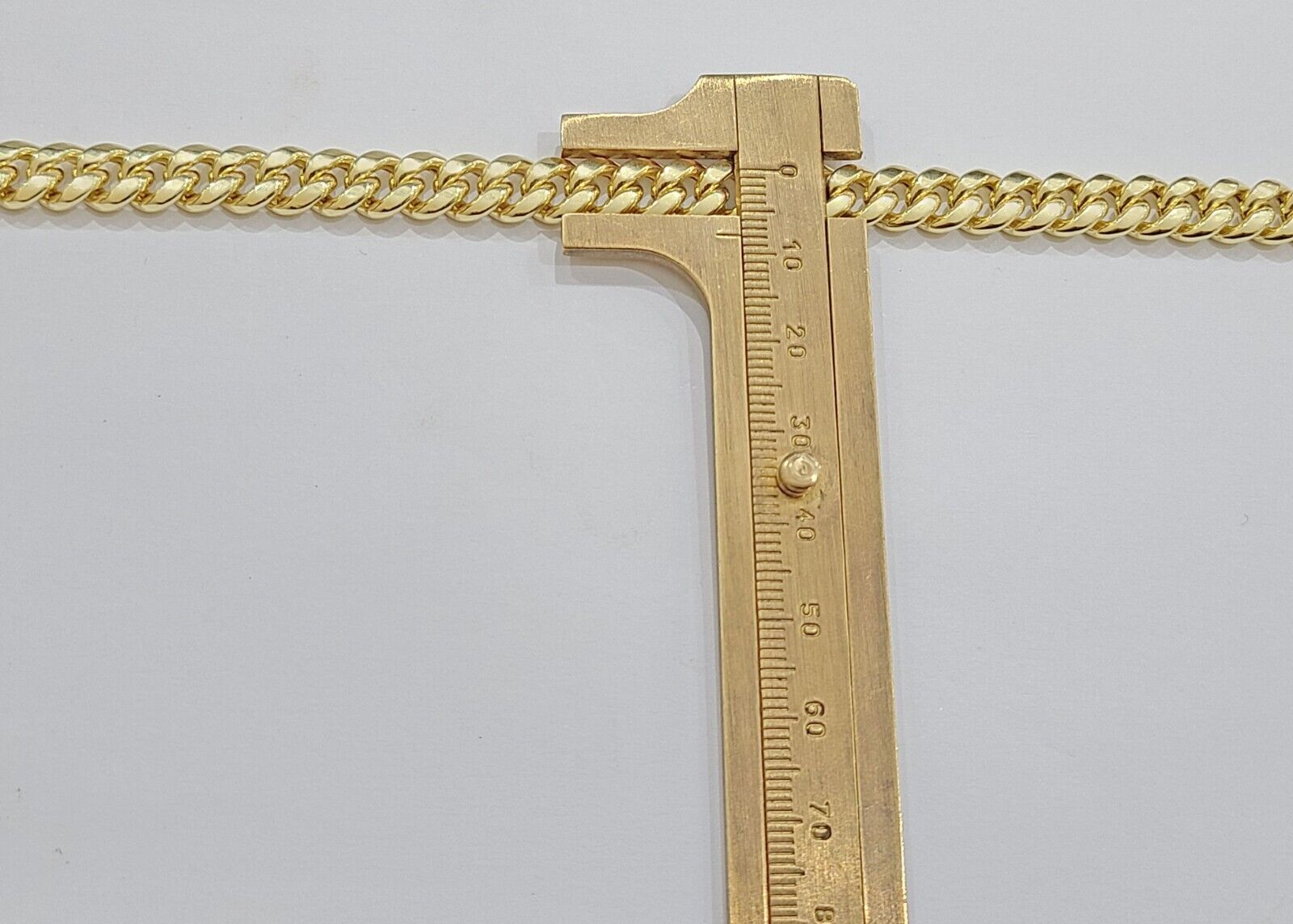 10k Yellow Gold Miami Cuban Link Bracelet 7" inch 8mm Real 10kt Kids and Ladies - GoldenlinQ