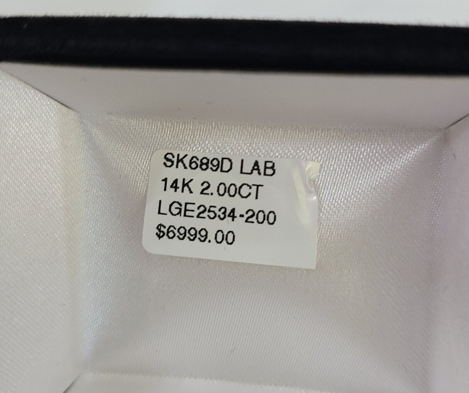 14k White gold Round Earrings Diamond screw - back Lab Created Women Men Studs - GoldenlinQ