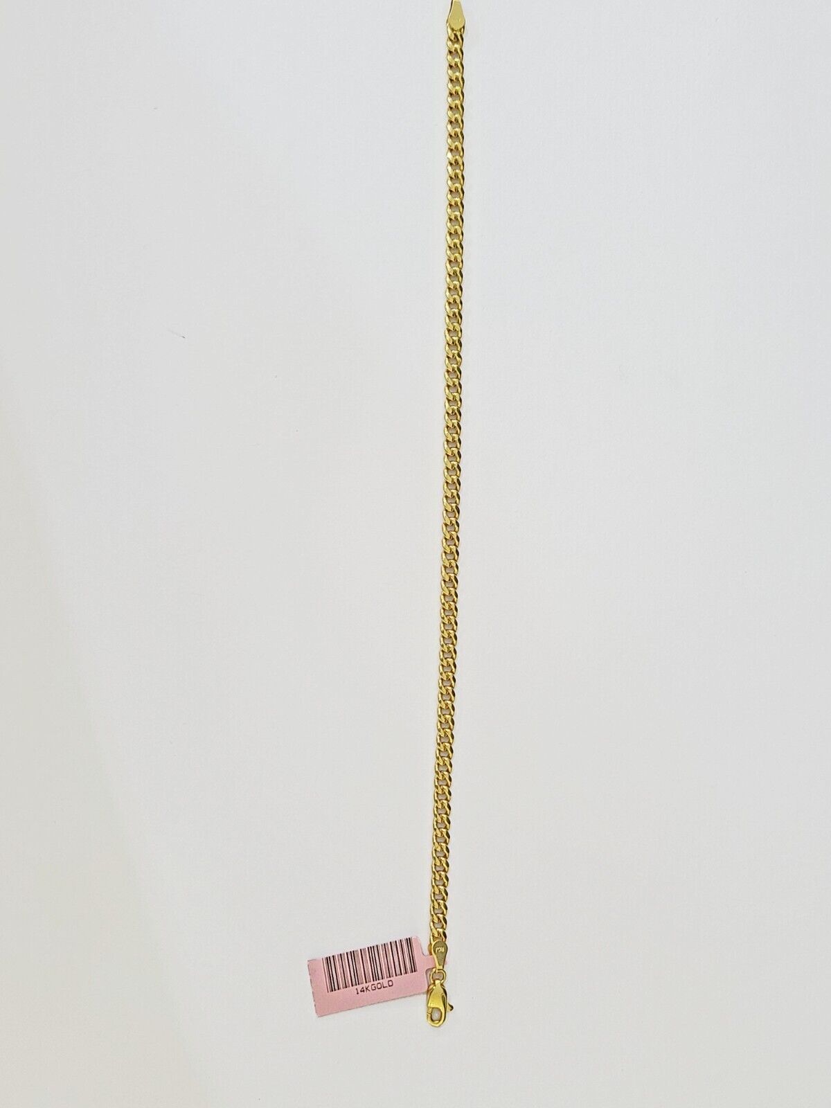 14K Yellow Gold Miami Cuban Bracelet 8" Inch 3mm Box Clasp - GoldenlinQ