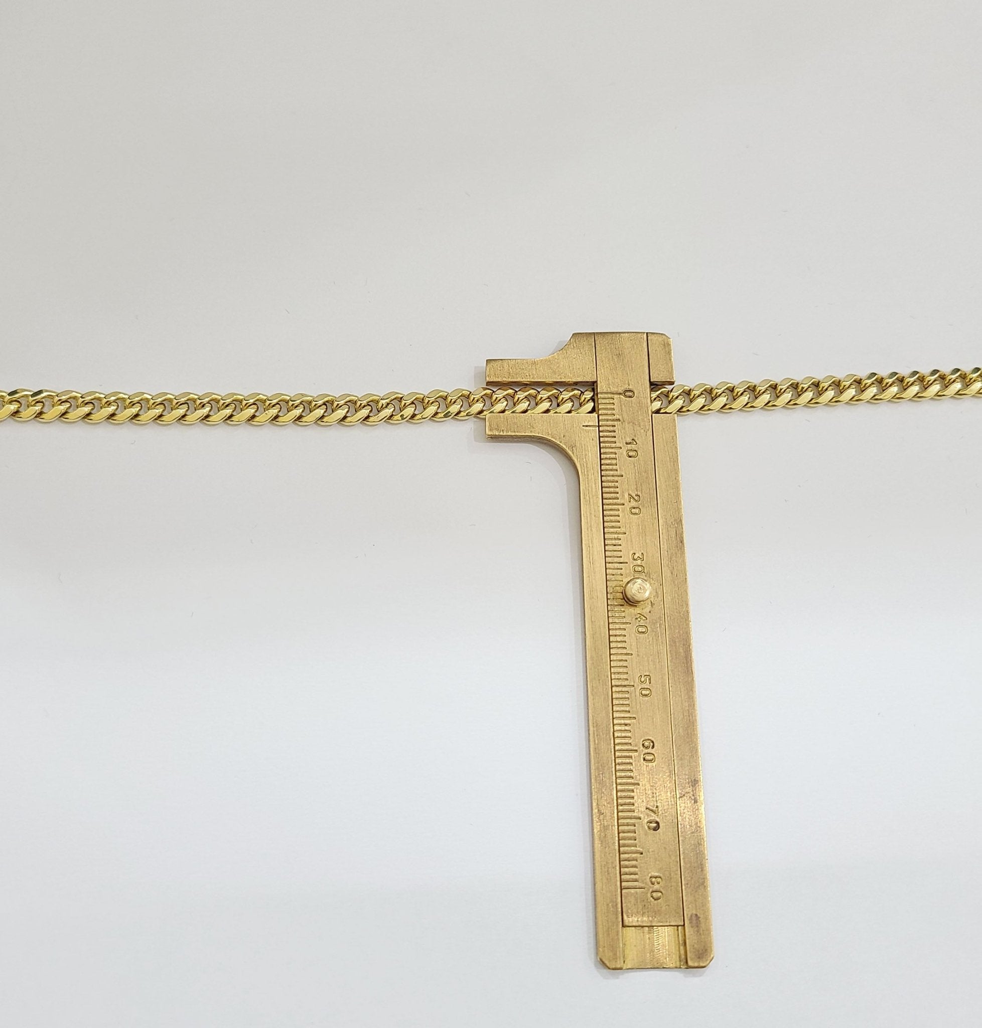 14k Yellow Gold Miami Cuban Link Chain 6mm 20" Necklace Box Lock Choker REAL