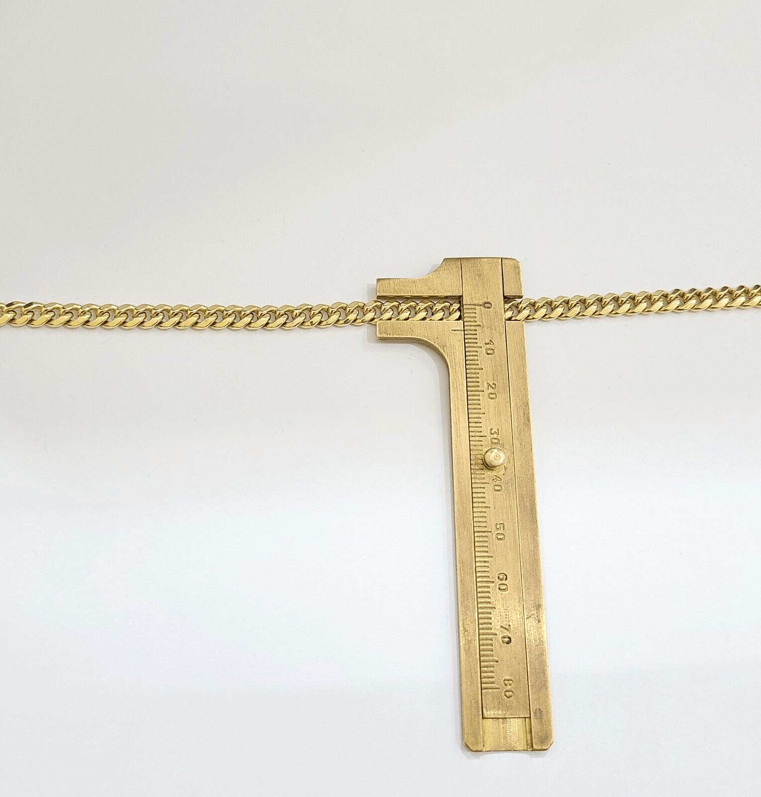 14k Yellow Gold Miami Cuban Link Chain 6mm 20" Necklace Box Lock REAL - GoldenLinQ