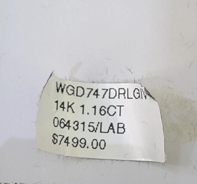 14k Yellow gold Square Earrings Diamond screw - back Lab Created Women Men Studs - GoldenlinQ