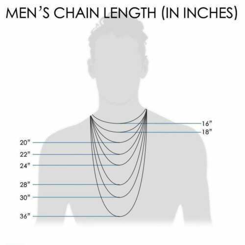 18k Real Solid Miami Cuban Chain Yellow Gold 2mm 24" Inch Genuine Necklace - GoldenlinQ