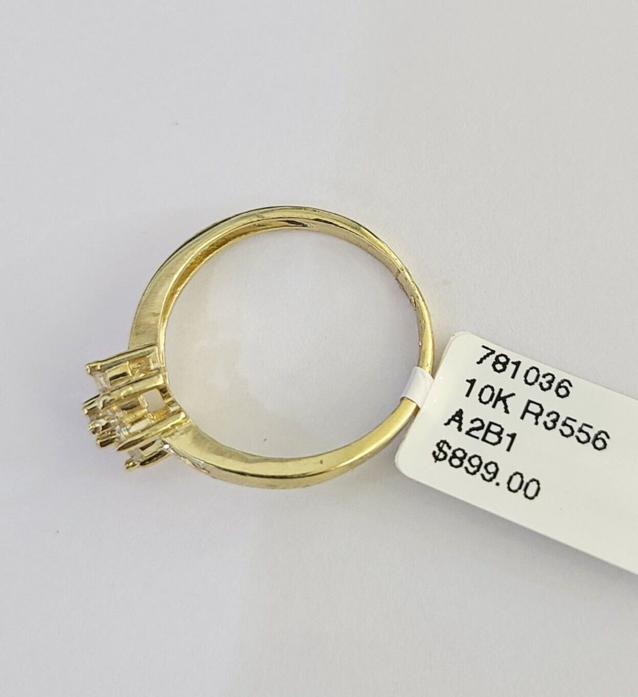 Real 10k Yellow Gold Ring Wedding Engagement Casual 10Kt Genuine All Sizes