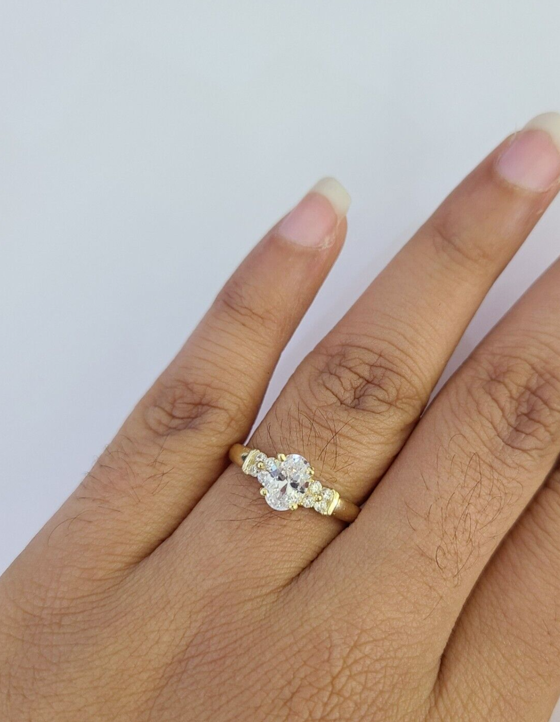 Real 10k Yellow Gold Ring Wedding Engagement Casual 10Kt Genuine All Sizes