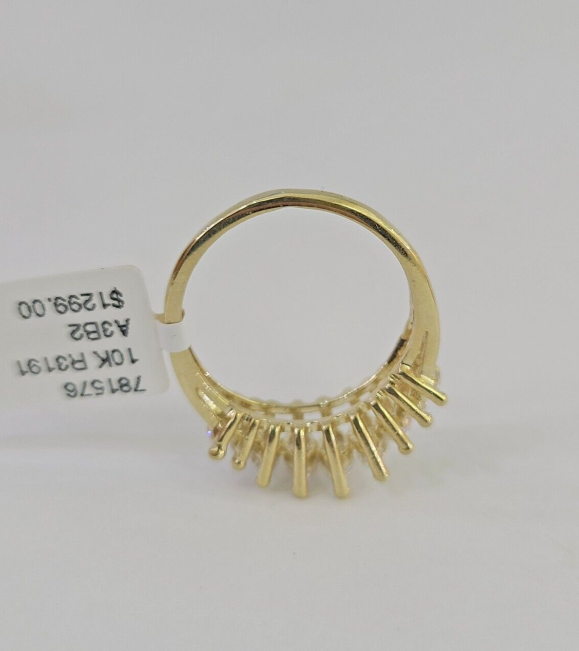 Real 10k Yellow Gold Ring Wedding Engagement Casual 10Kt Genuine All Sizes