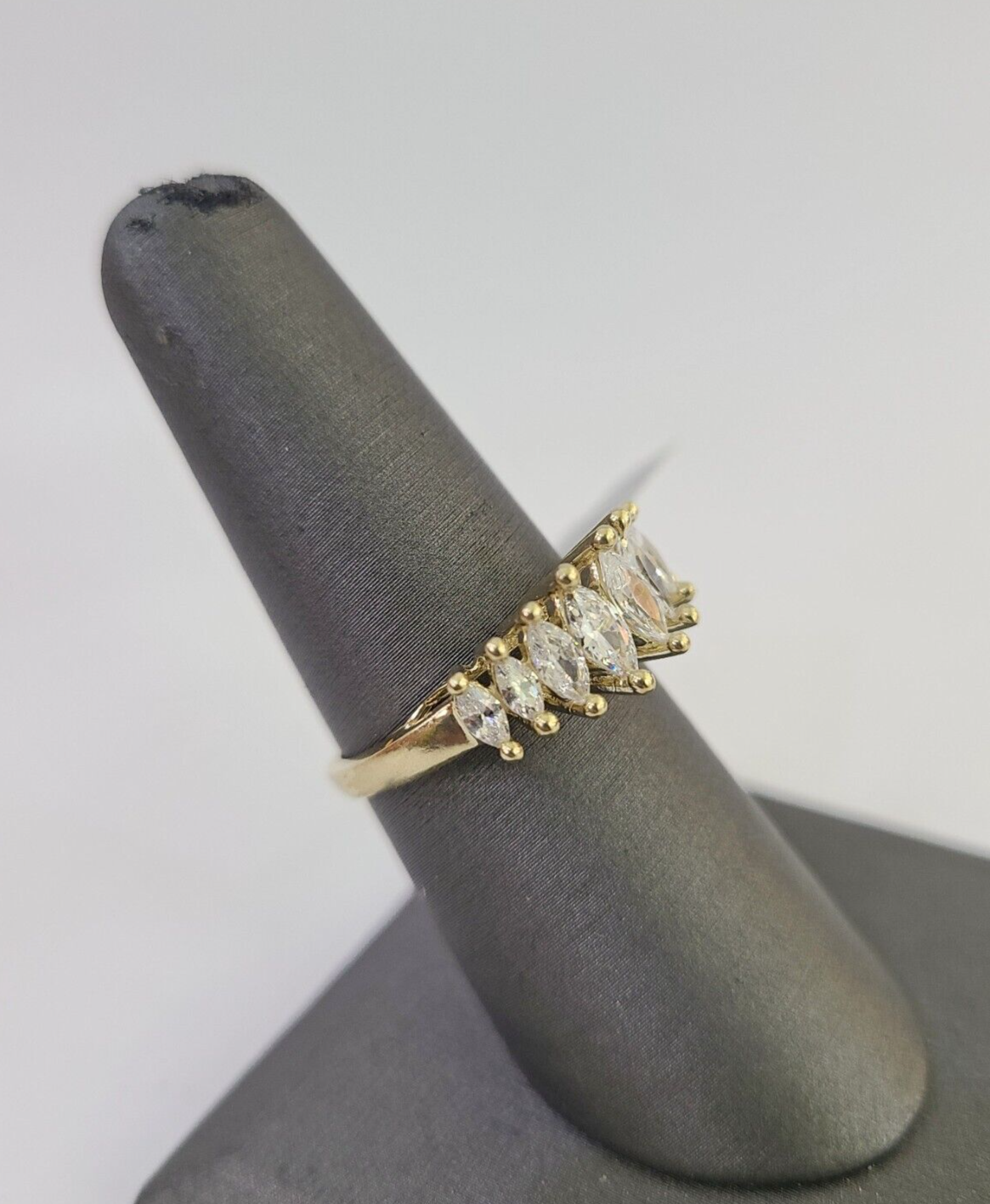 Real 10k Yellow Gold Ring Wedding Engagement Casual 10Kt Genuine All Sizes