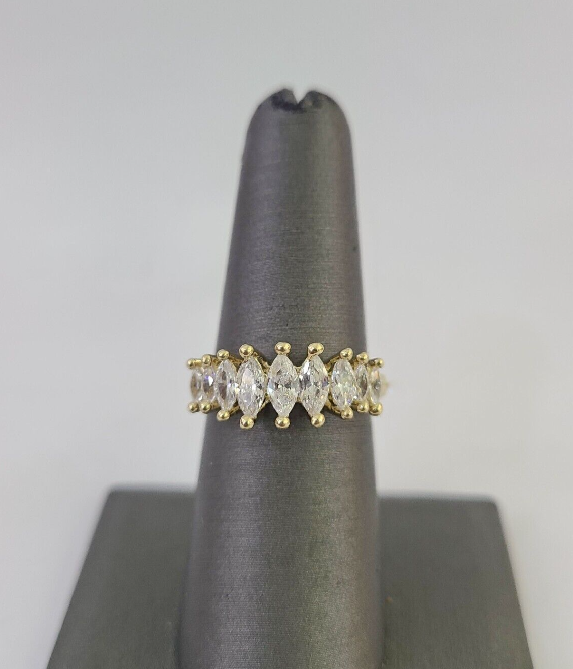 Real 10k Yellow Gold Ring Wedding Engagement Casual 10Kt Genuine All Sizes