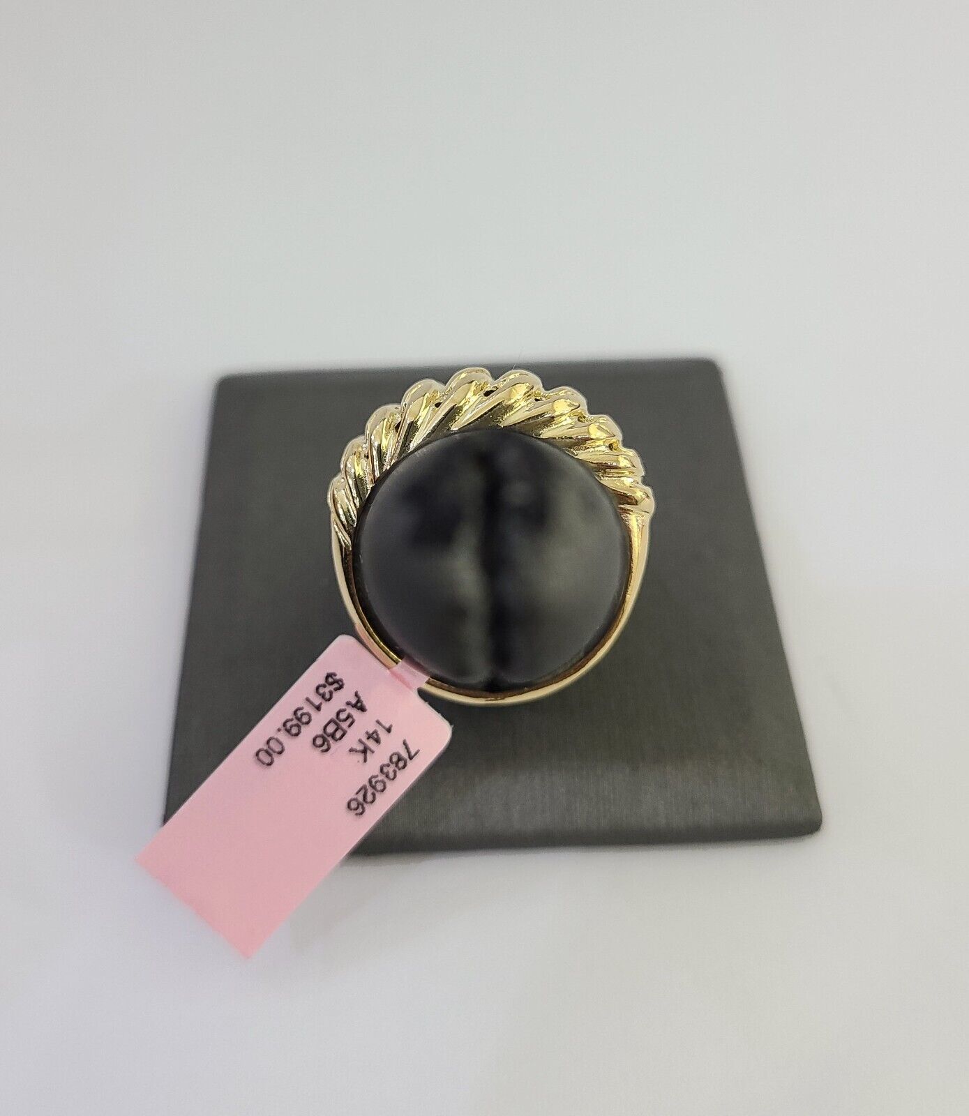 14K Gold Princesa Ring Bracelet 7.5" 7mm Real Yellow SET Flat Byzantine 14Kt All Sizes