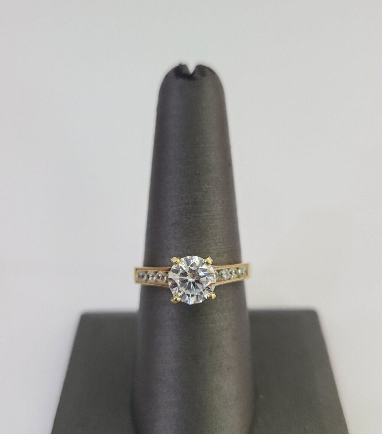 Real 10k Yellow Gold Ring Wedding Engagement Casual 10Kt Genuine All Sizes