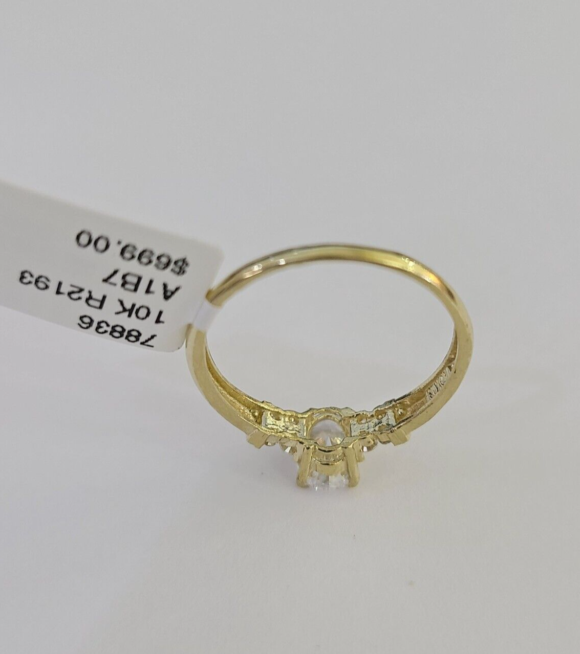 Real 10k Yellow Gold Ring Wedding Engagement Casual 10Kt Genuine All Sizes