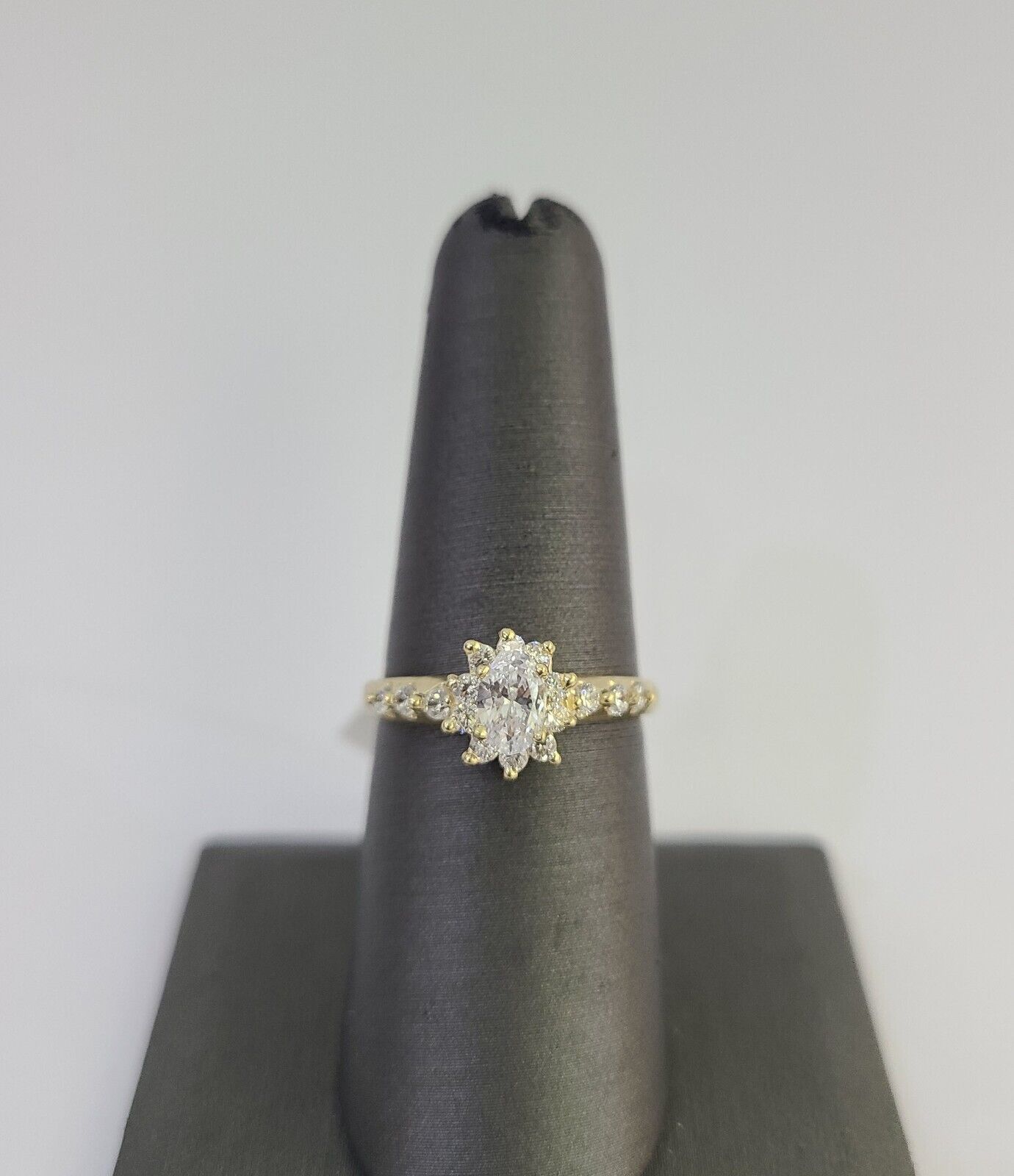 Real 10k Yellow Gold Ring Wedding Engagement Casual 10Kt Genuine All Sizes