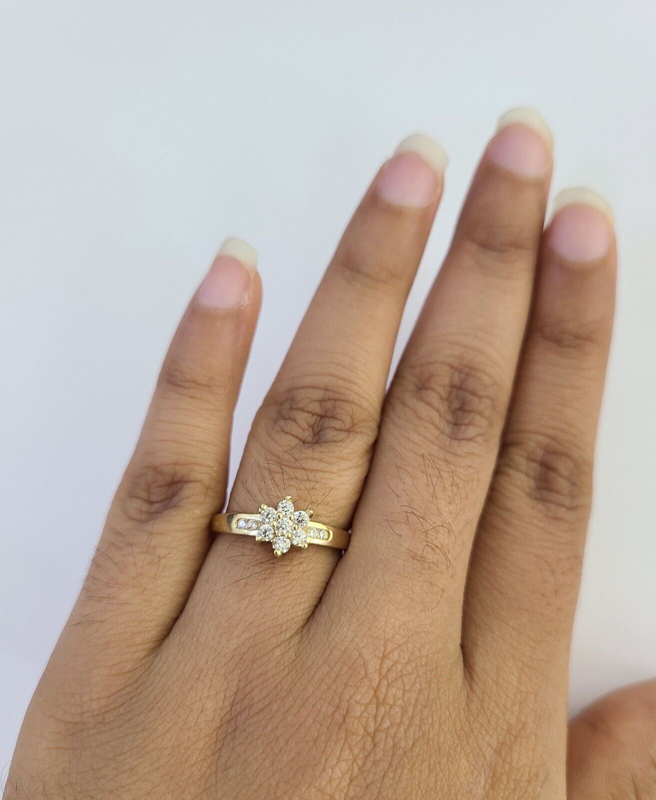 Real 10k Yellow Gold Ring Wedding Engagement Casual 10Kt Genuine All Sizes