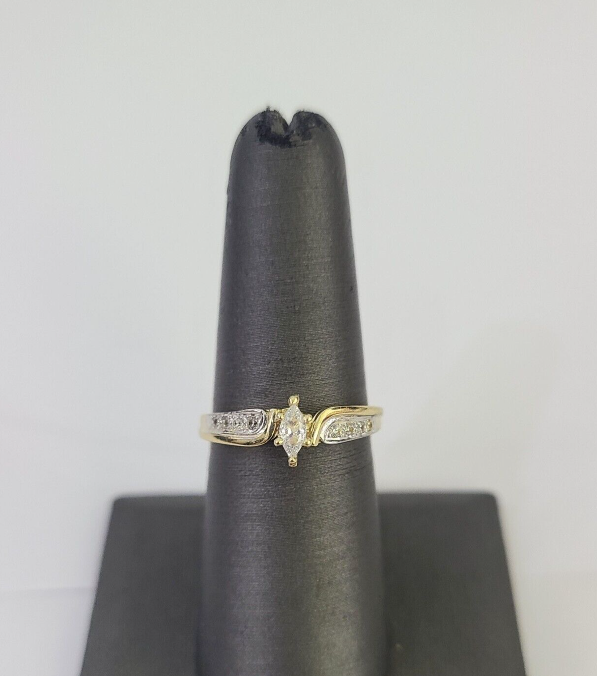 Real 10k Yellow Gold Ring Wedding Engagement Casual 10Kt Genuine All Sizes