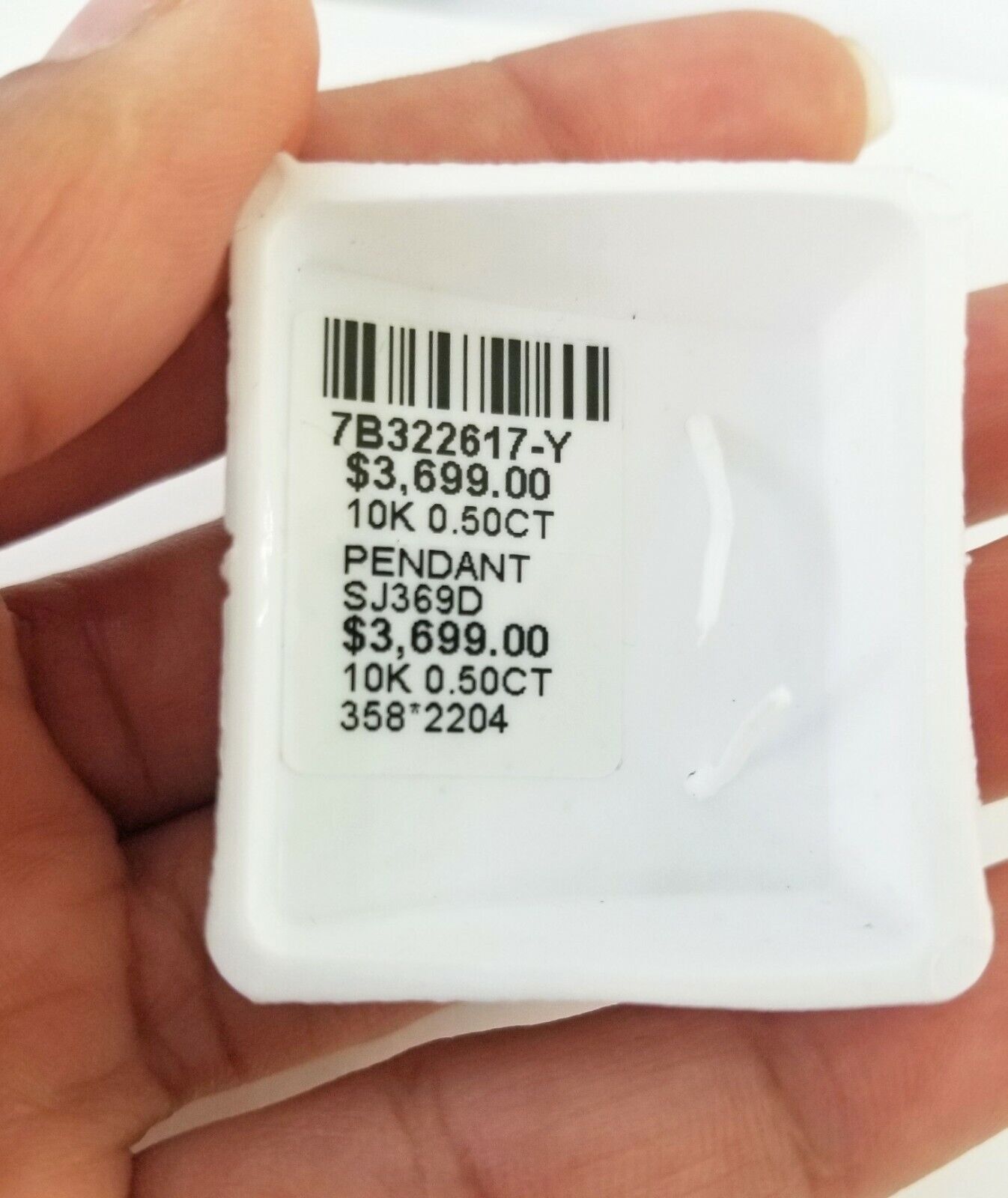 Real 10k Gold Genuine 0.50 CT Diamond charm, butterfly design diamond pendant - GoldenlinQ