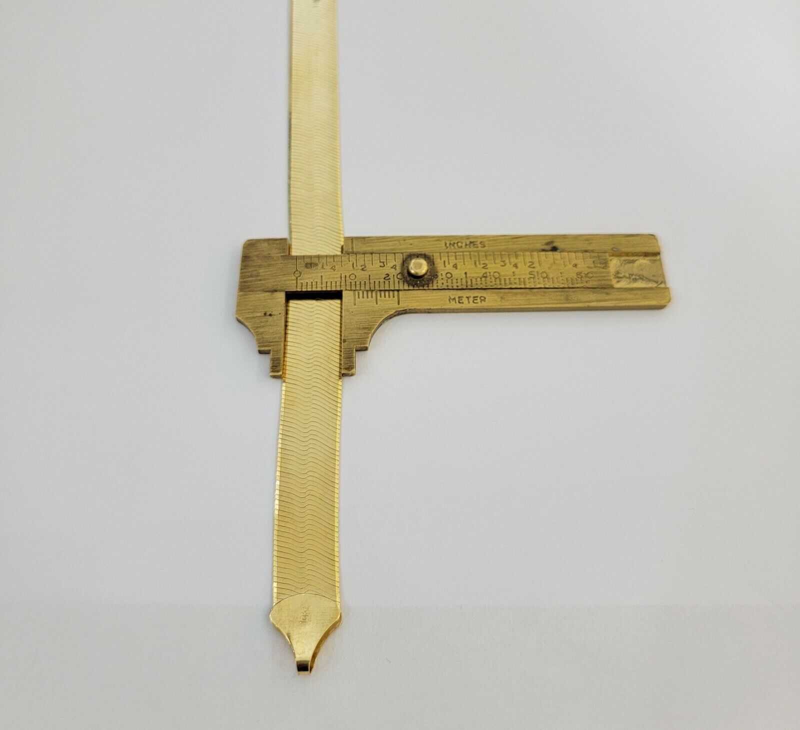 REAL 10k Gold Herringbone Chain Necklace 12mm 18" - 24" 10kt Yellow Gold SOLID - GoldenlinQ