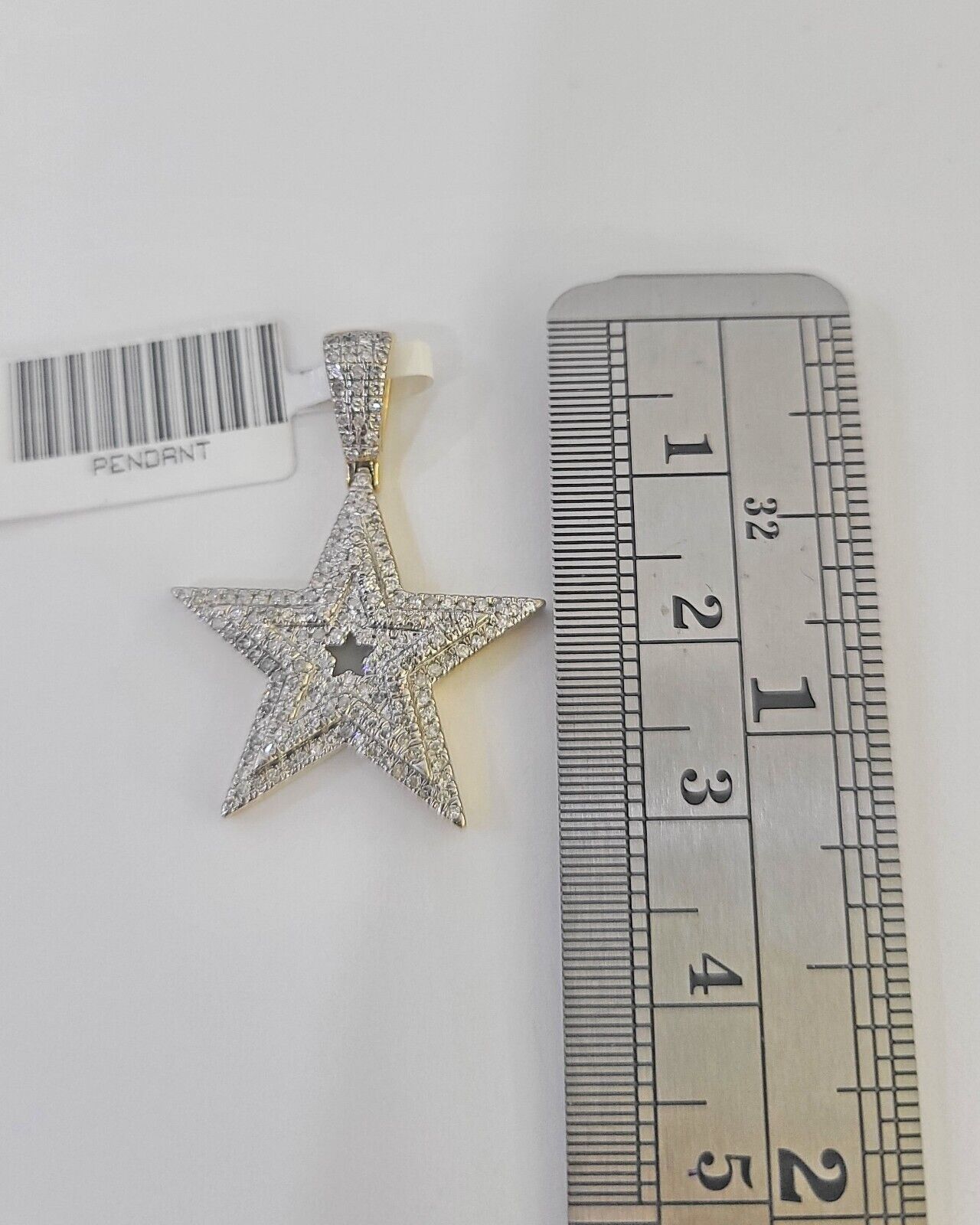 Real 10k Milano Rope Chain Diamond Star Charm Necklace SET 3mm 18" 20" 22" 24" - GoldenlinQ