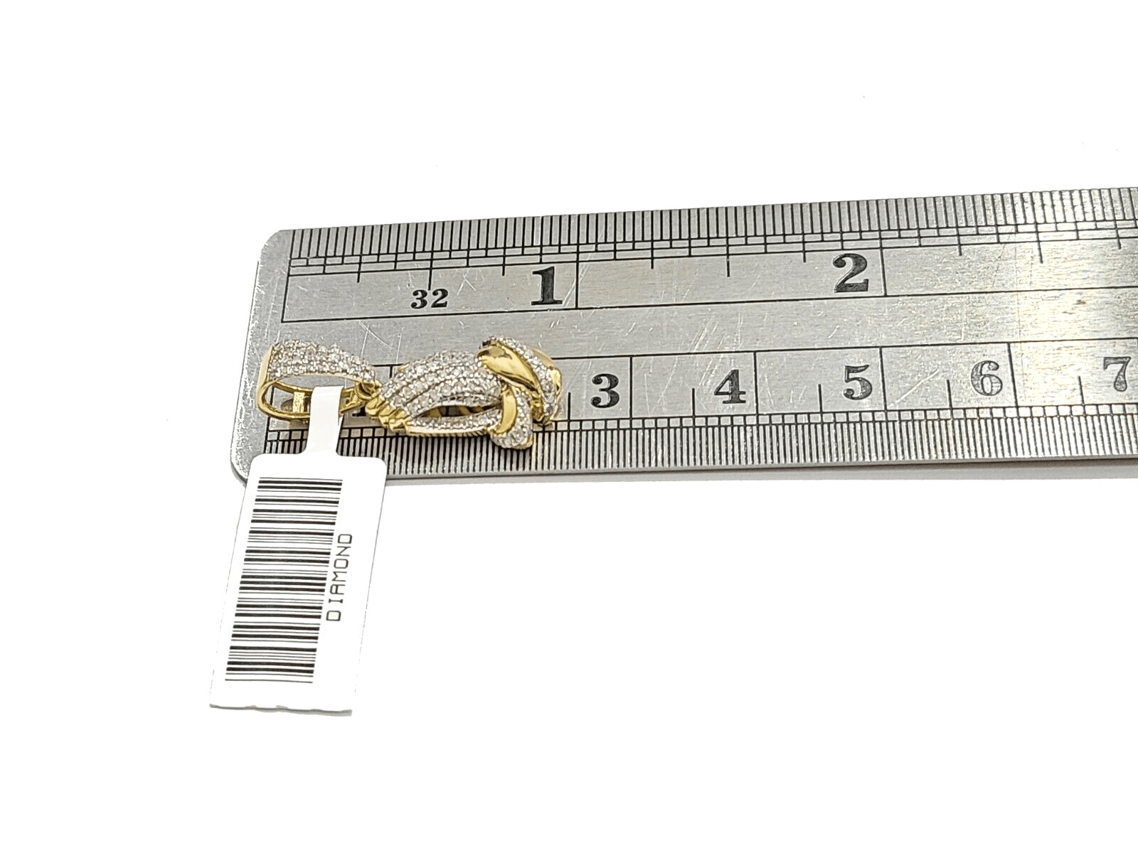 Real 10k Yellow Gold 3mm Rope Chain 20" inch Necklace Praying Hand Charm Pendant - GoldenlinQ