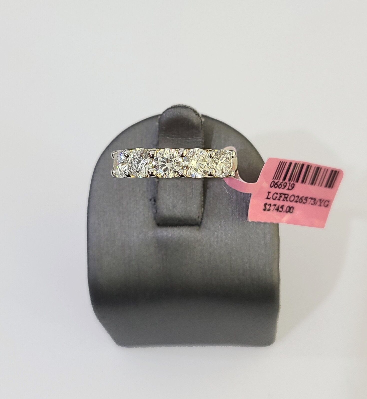 Real 10k Yellow Gold Diamond Ladies Ring Lab Created Women Engagement Wedding - GoldenlinQ