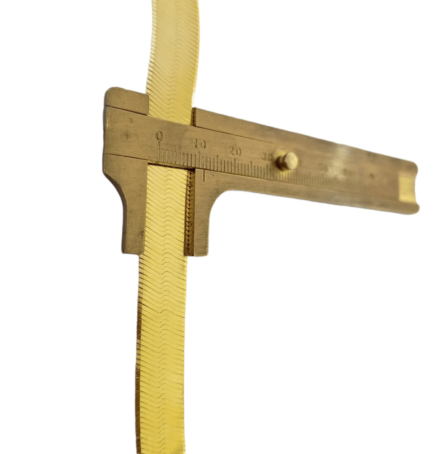 Real 10K Yellow Gold Herringbone 11mm Necklace Chain 20" Inch Solid Lobster Lock - GoldenlinQ