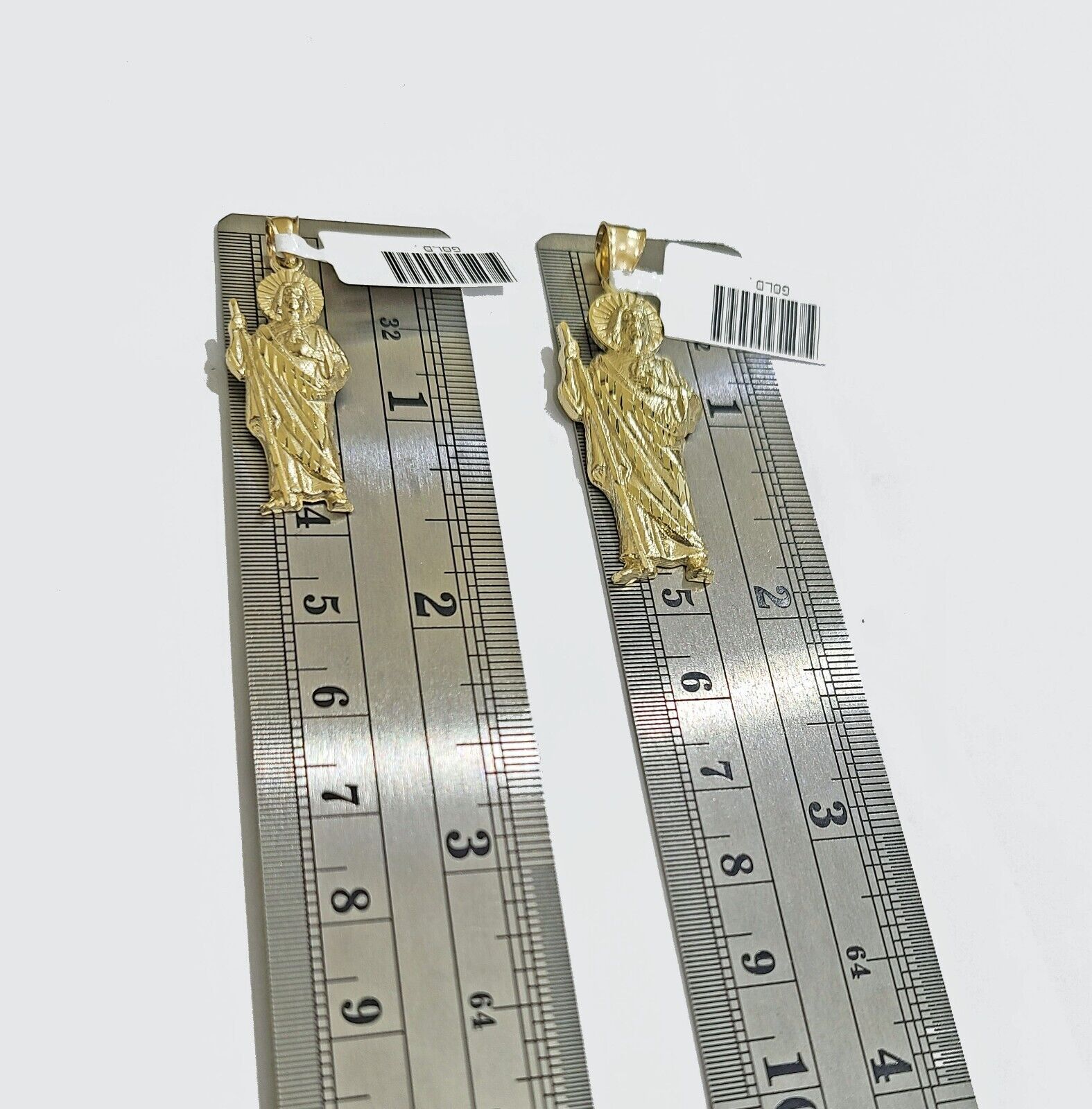 Real 10K Yellow Gold Juda Charm for 1 - 1.5'' inches Gold Pendant - GoldenlinQ