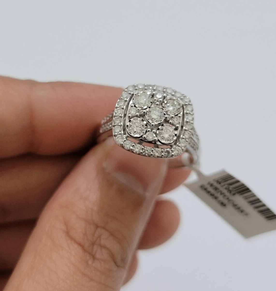 Real 10kt Gold 1CT Diamond Ring Women Band Natural Genuine Band Wedding 10k SALE - GoldenlinQ