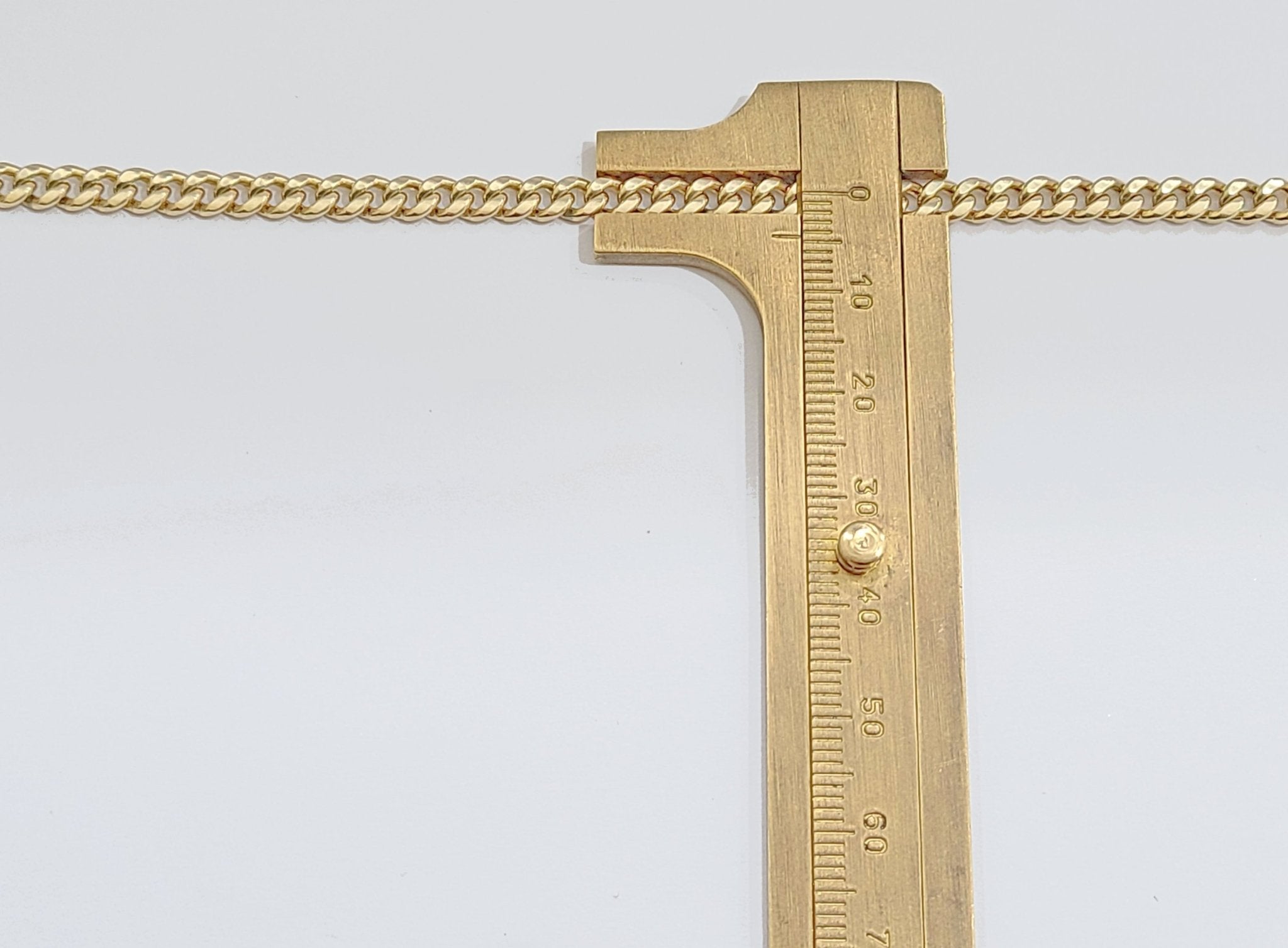 Real 10kt Yellow Gold Miami Cuban Link Chain 10k Necklace 24 Inches 4mm Box Lock - GoldenlinQ