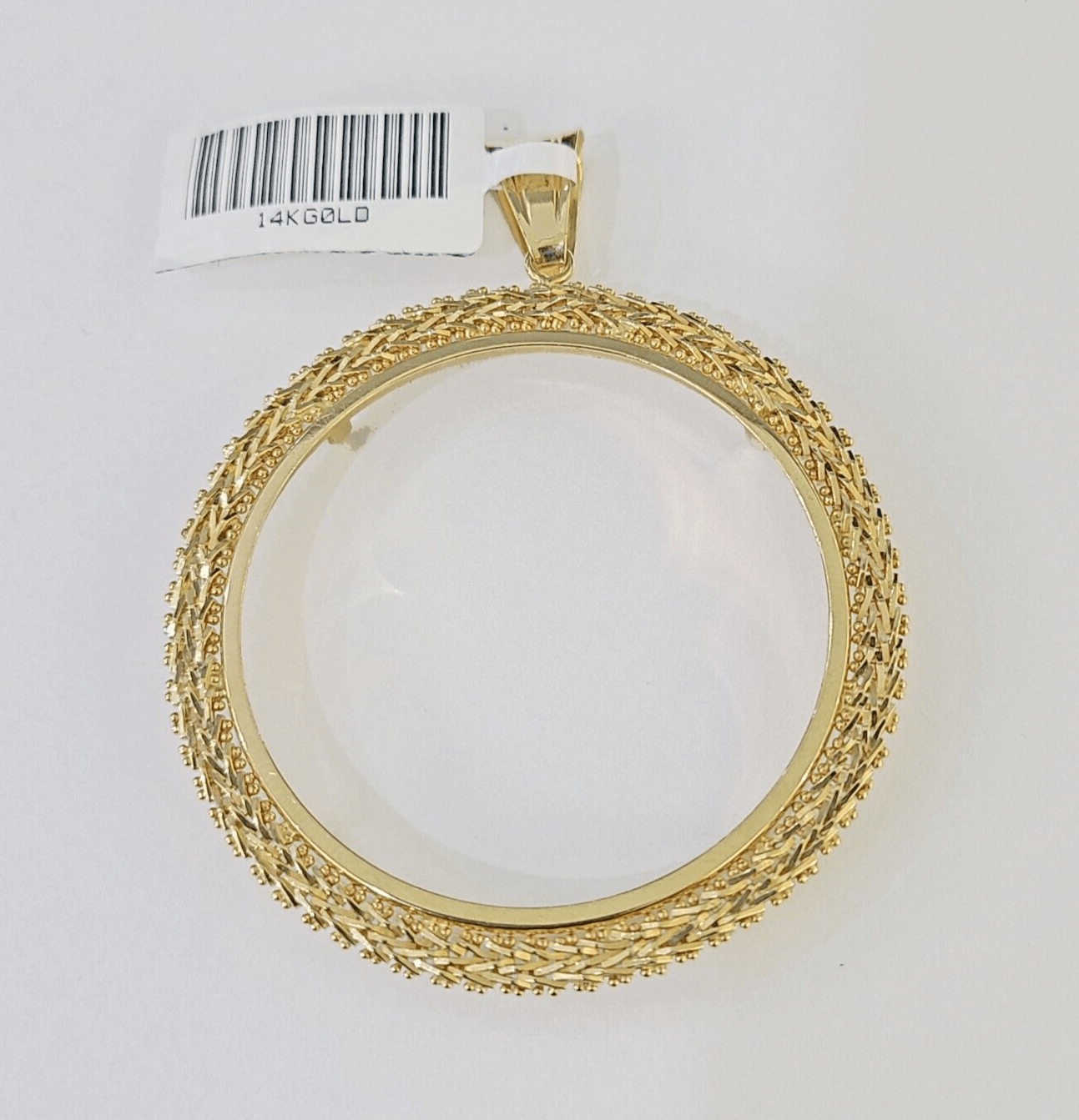 Real 14k Bezel Ring Centenario Coin Yellow Gold Mexico Mexican Coin - GoldenlinQ