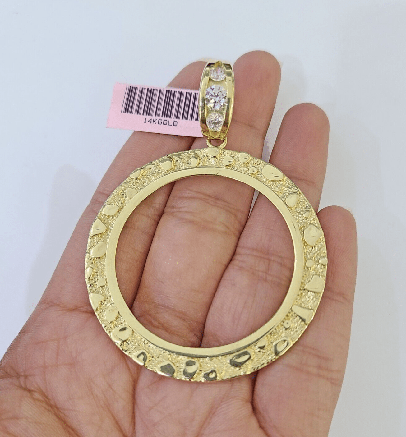 Real 14k Bezel Ring Centenario Coin Yellow Gold Mexico Mexican Coin - GoldenlinQ