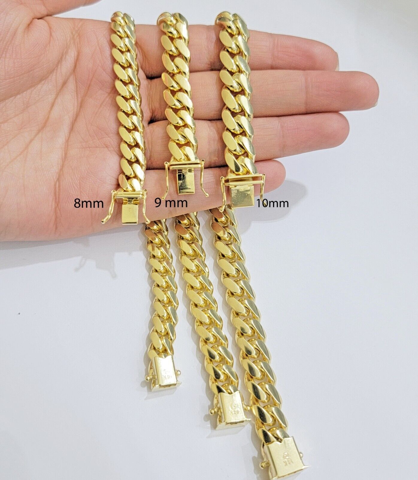 8 inch 14k gold bracelet hotsell