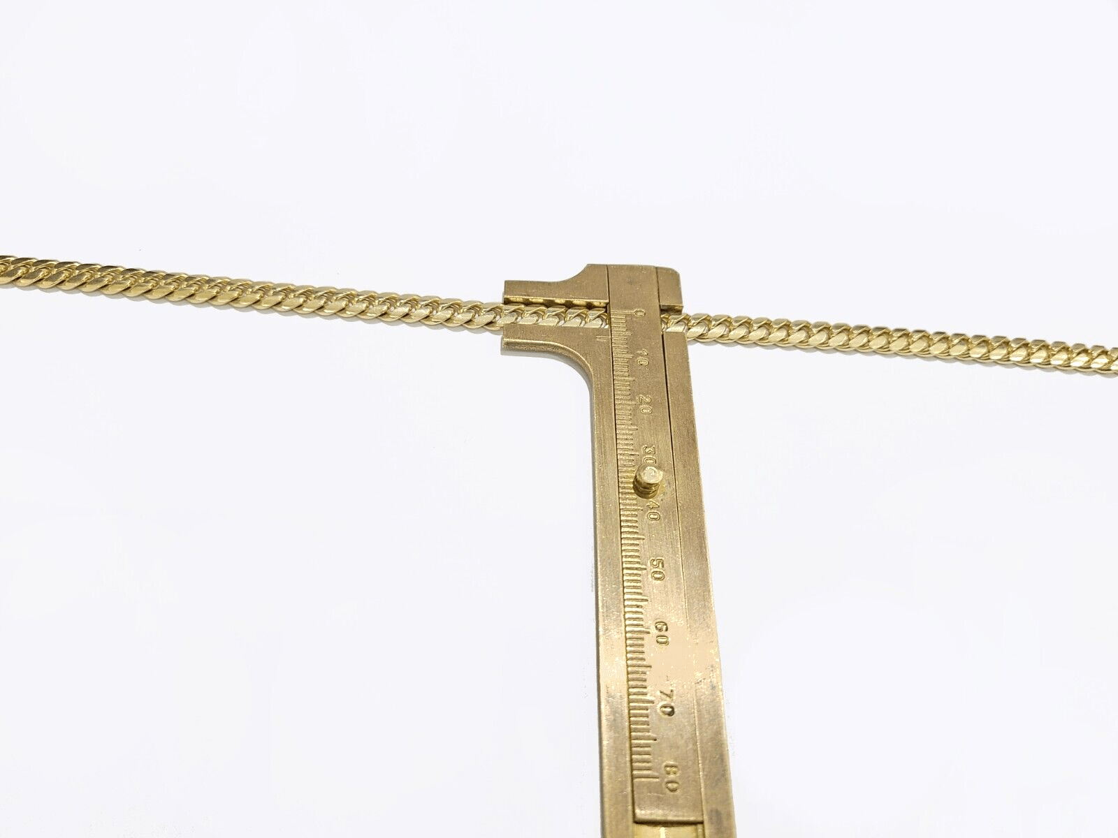 Real 14k Solid Yellow Gold Necklace Miami Cuban Chain 6mm 24" inch Unisex Chain - GoldenlinQ