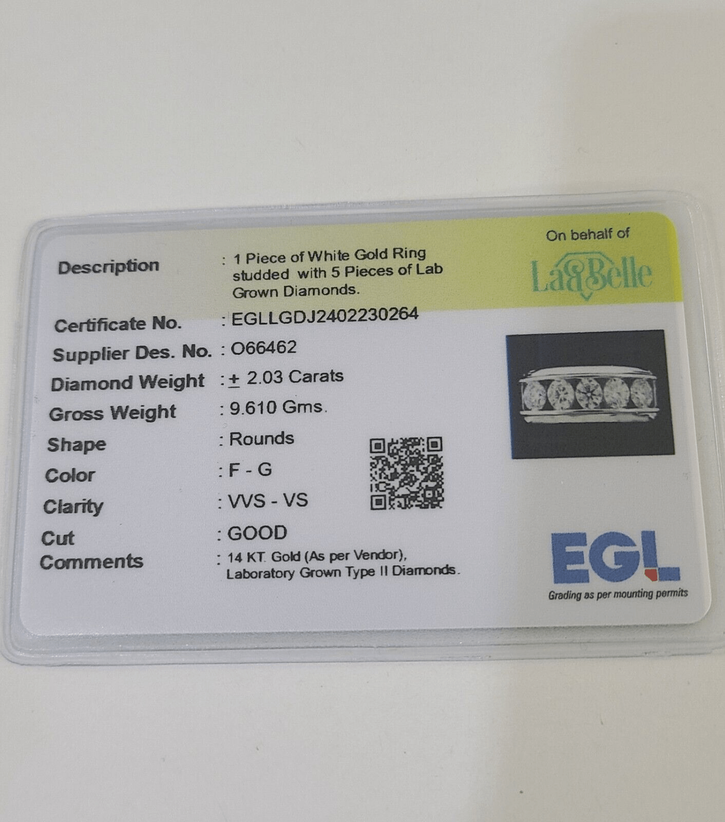 REAL 14k White Gold Diamond Ring Lab Created Wedding Engagement Mens Male - GoldenlinQ