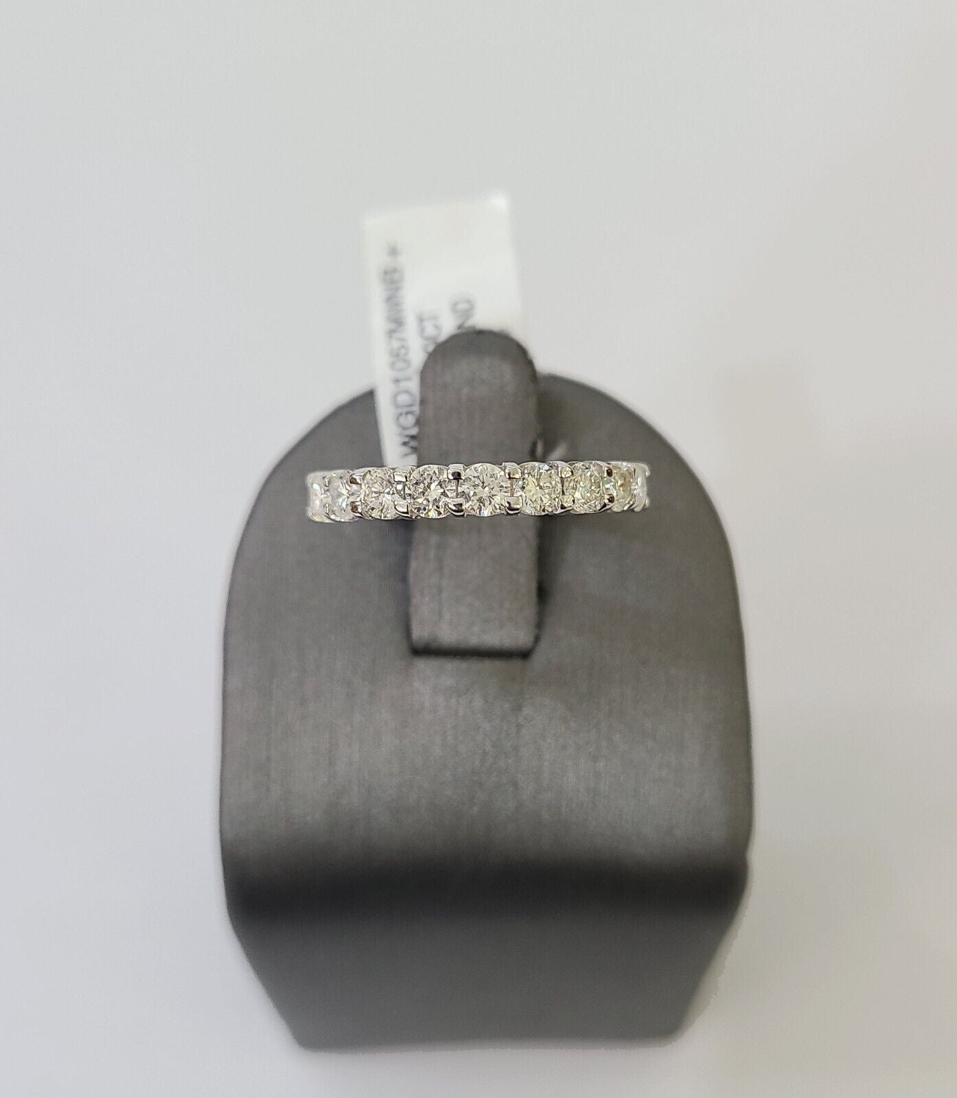 REAL 14k White Gold Diamond Ring Ladies Wedding Engagement Genuine - GoldenlinQ