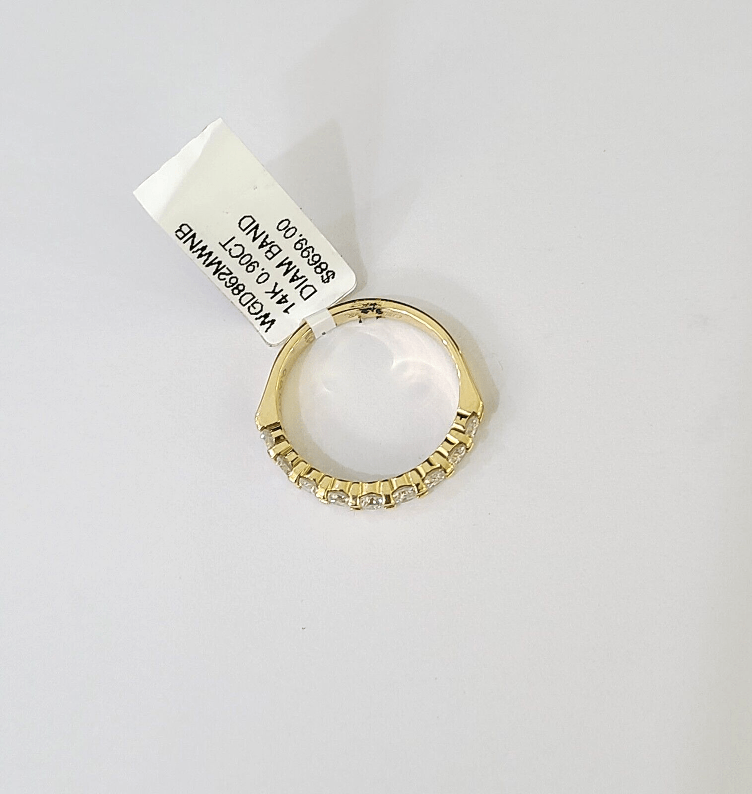 REAL 14k Yellow Gold Diamond Ladies Ring Women Engagement Wedding - GoldenlinQ