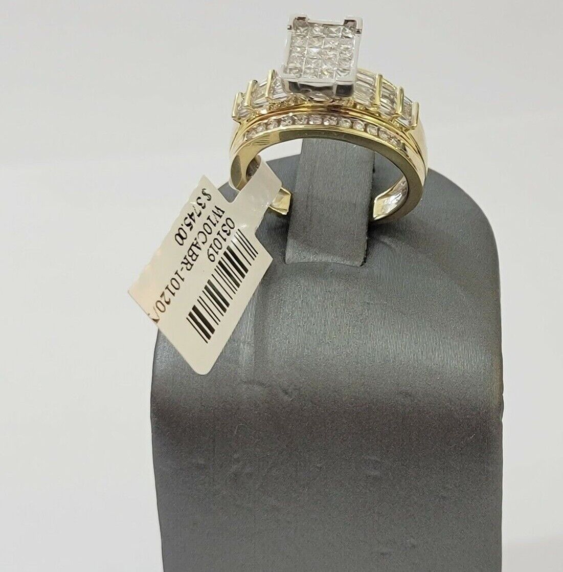 Real 14k Yellow Gold Diamond Ring 1 CT Diamond Ladies Women, Wedding Engagement - GoldenlinQ