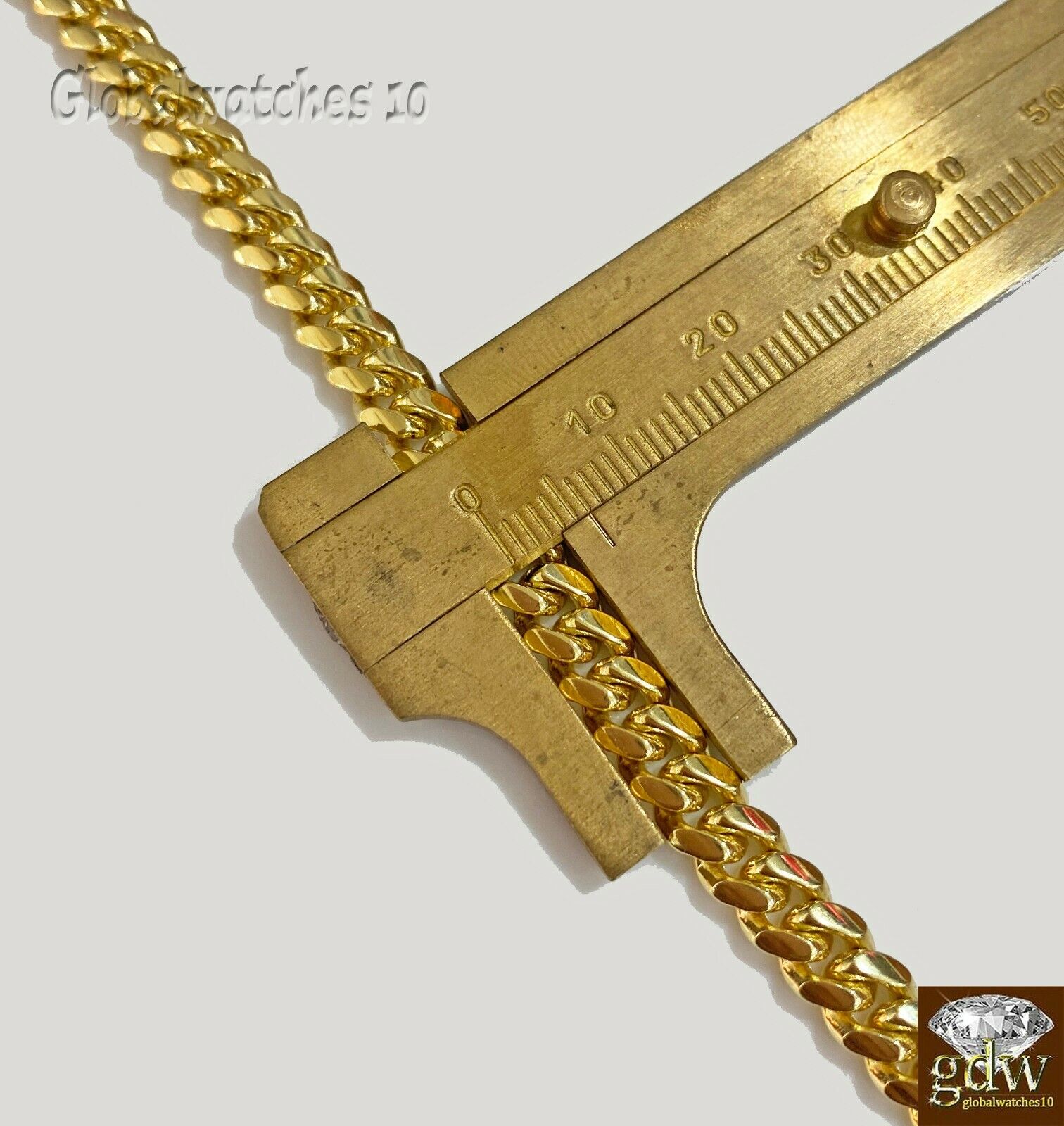 Solid 6mm 7.5" 10k Cuban Link Bracelet 10kt Yellow Gold Box Clasp Men Women REAL - GoldenlinQ